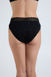 Orgaknix Super Lace High Waist Period Brief - Underwear