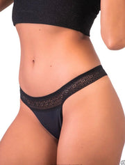 luxe lace period g string