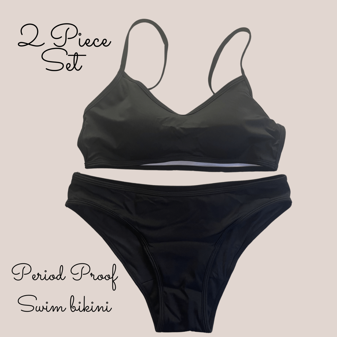 Period Swimwear Bikini | 2 Piece - Swimwear