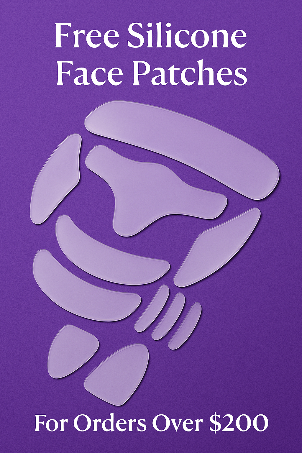 Silicone Anti - Wrinkle Face Patches — Smooth, Plump & Glow - 