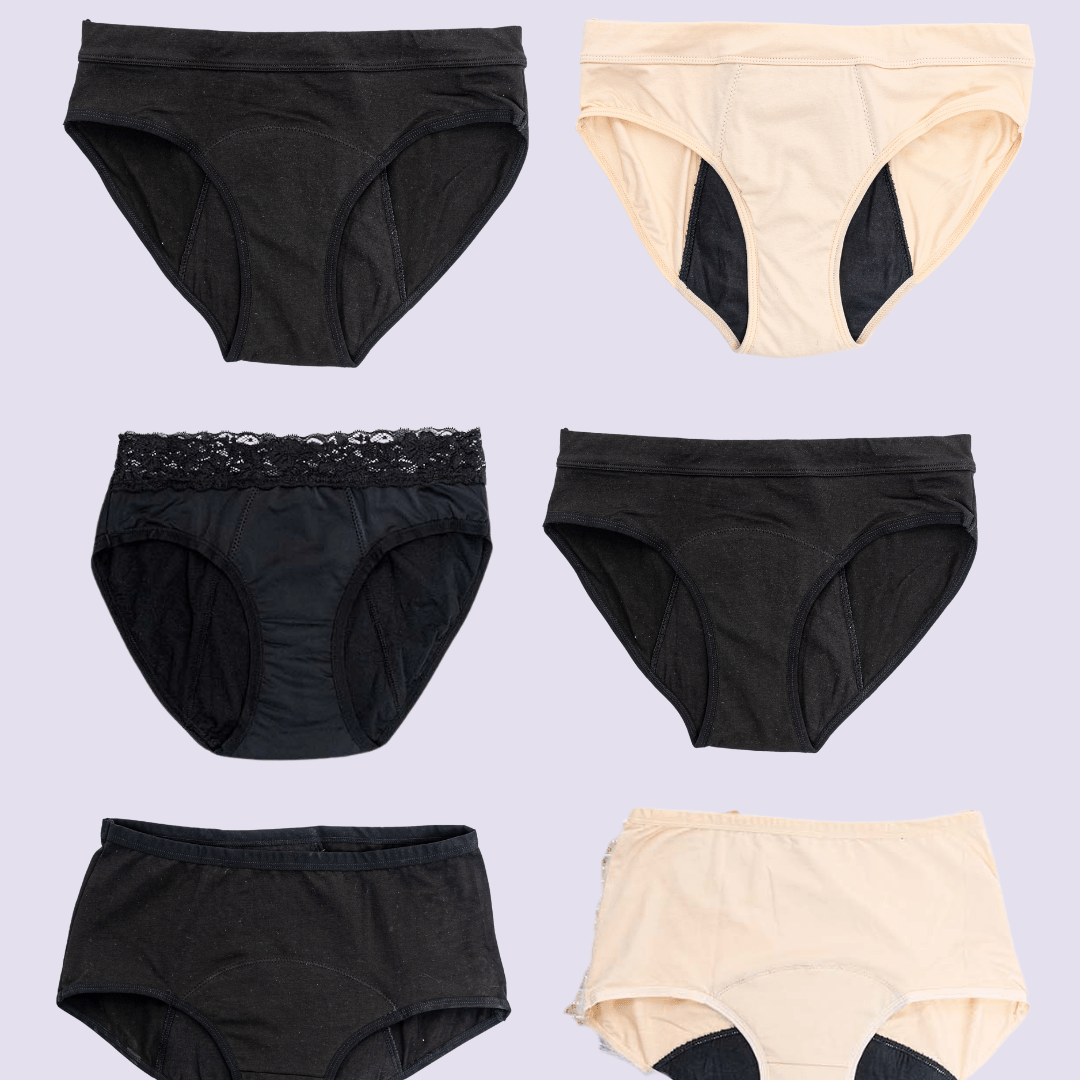 Super Cycle Saver Pack | 6 Pairs Period Underwear - Underwear