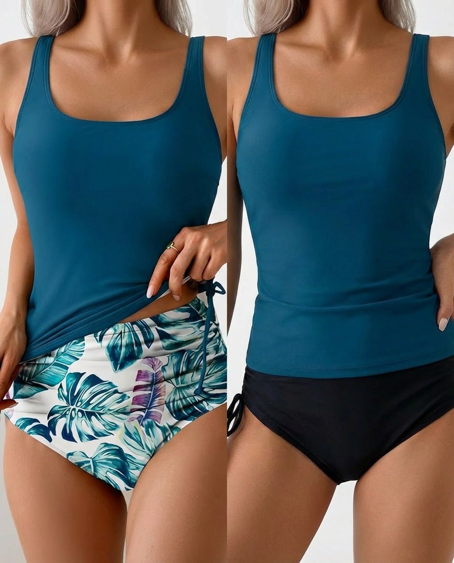 Tankini 3 Piece Set - Ladies - Swimwear