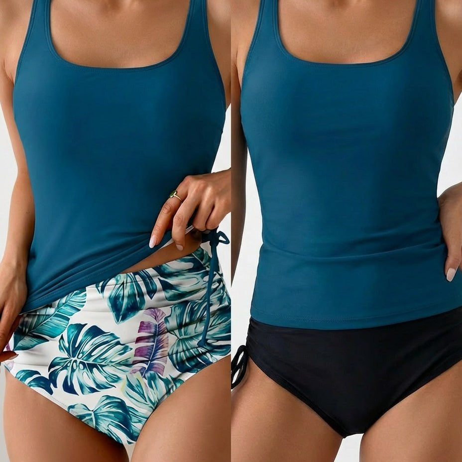 Tankini 3 Piece Set - Ladies - Swimwear