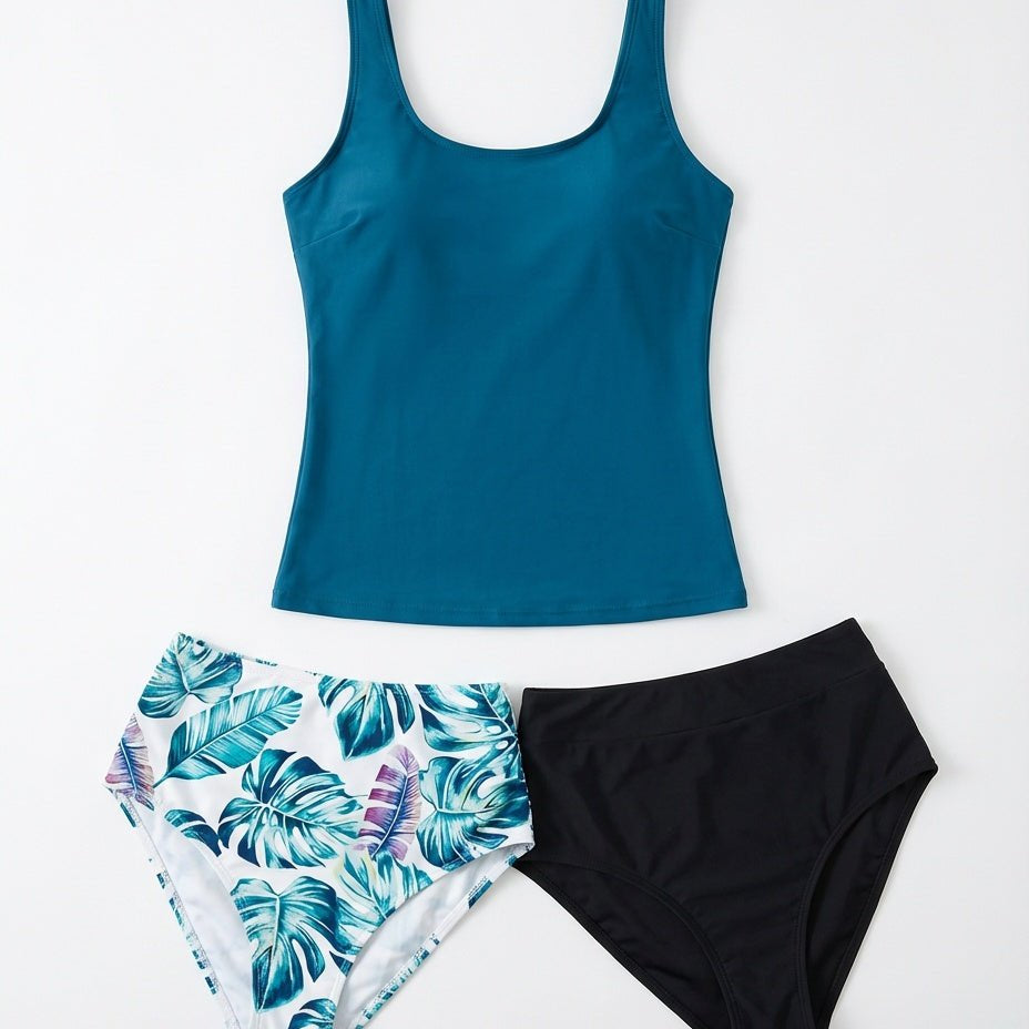 Tankini 3 Piece Set - Ladies - 