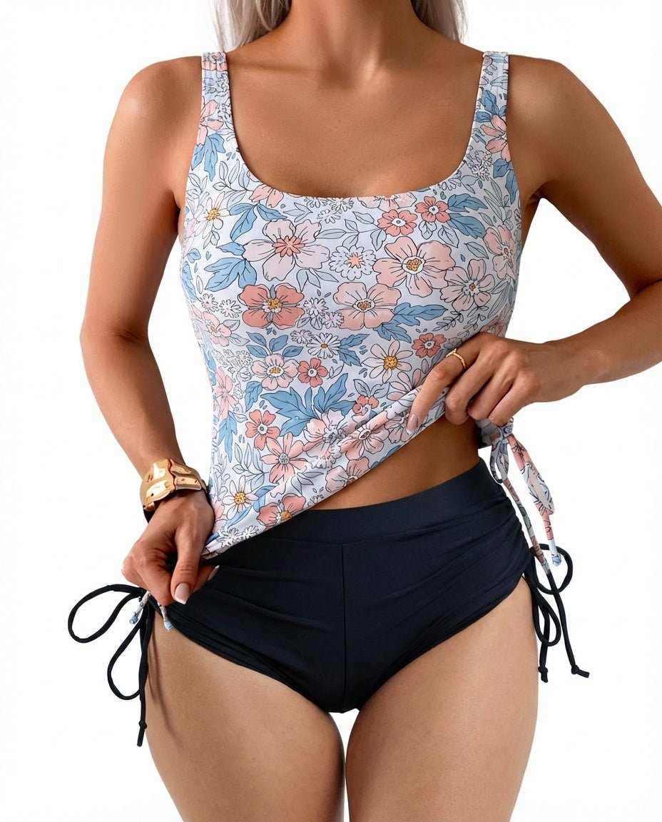 Tankini 3 Piece Set - Ladies - Swimwear