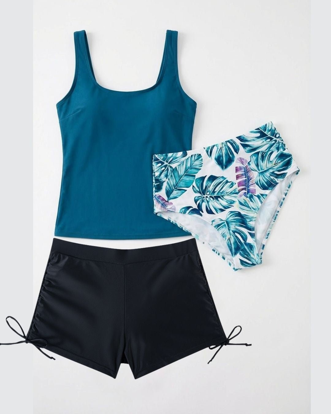 Tankini 3 Piece Set - Ladies - Swimwear