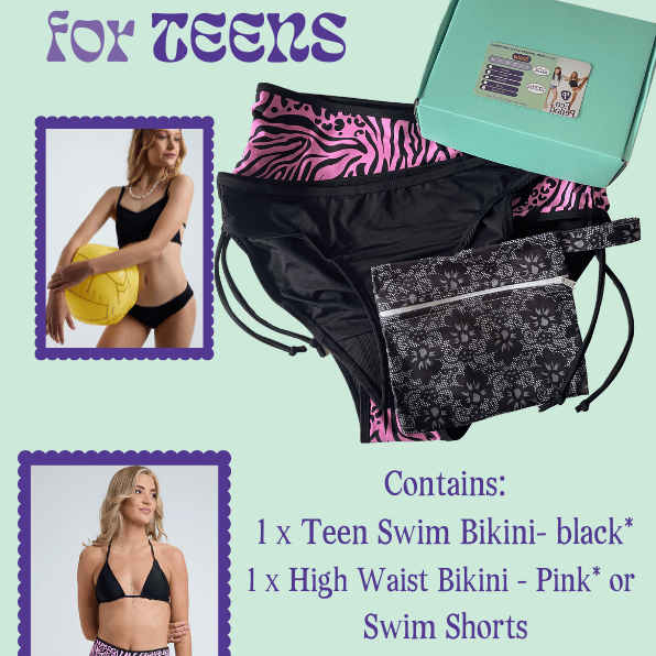 Teen Bikini Bottoms Mixed Gift Set - Swimwear