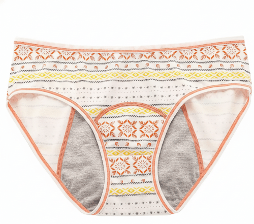 Teen Cotton Period Underwear – Light Flow & Pre - Period Briefs (3 Colours) - Underwear