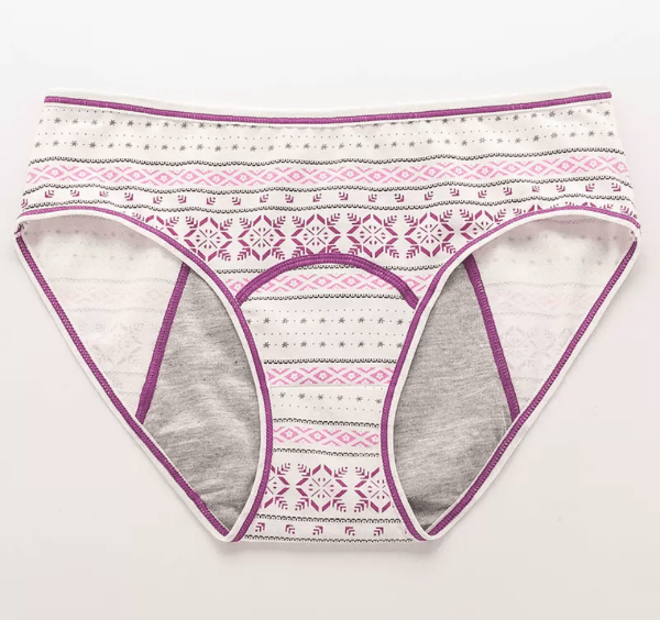 Teen Cotton Period Underwear – Light Flow & Pre - Period Briefs (3 Colours) - Underwear