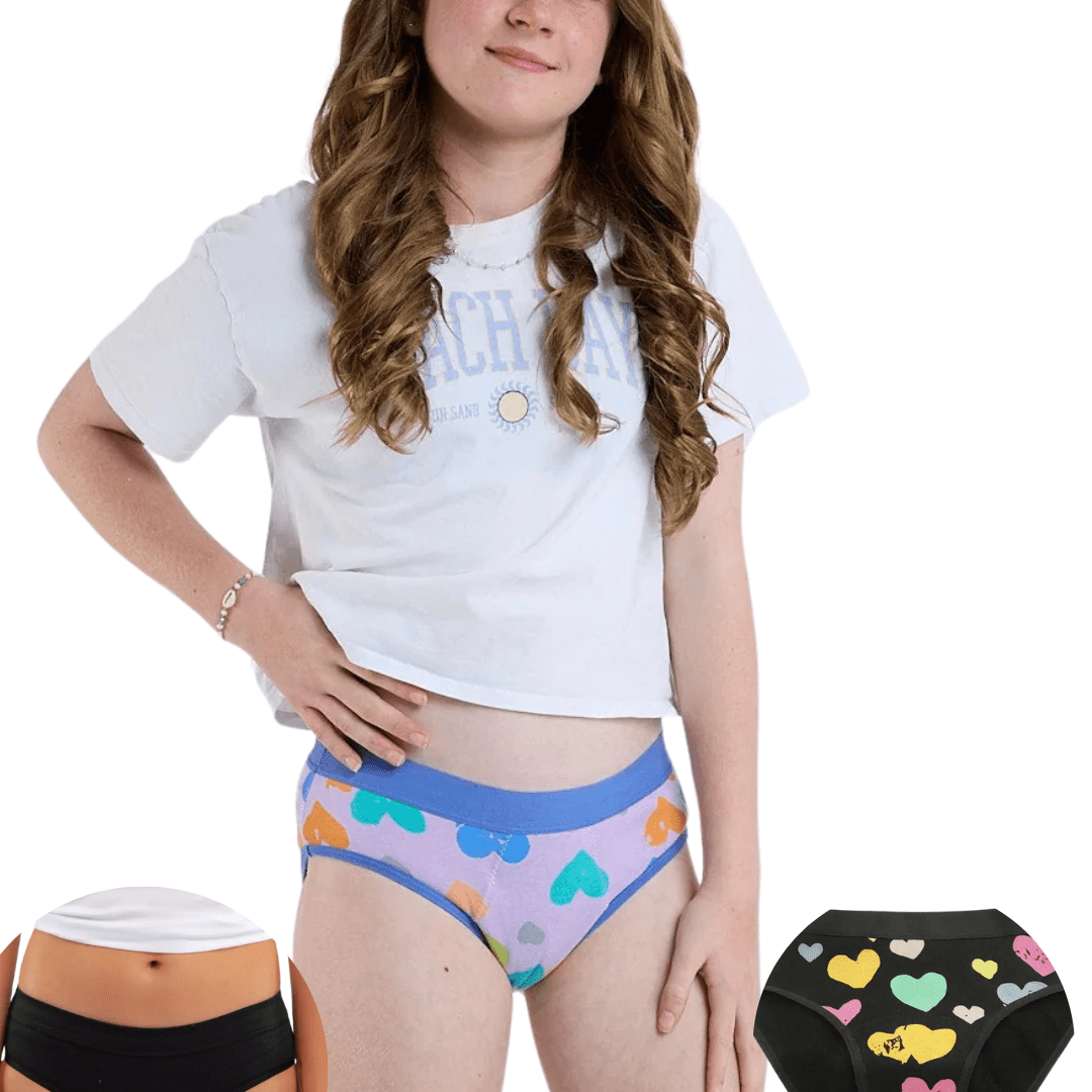 Teen Orgaknix Super Bikini Period Undies - Underwear