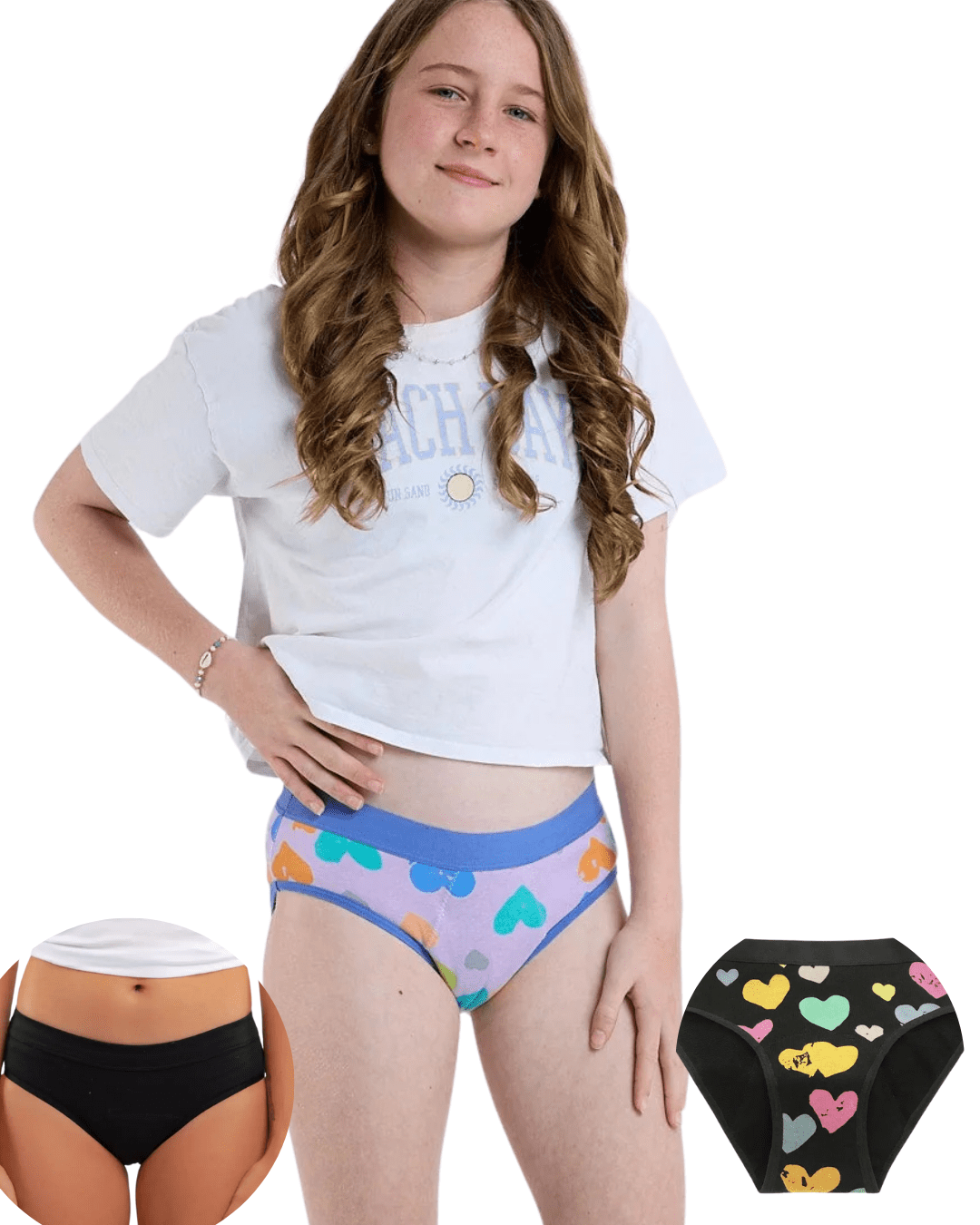 Teen Orgaknix Super Bikini Period Undies - Underwear