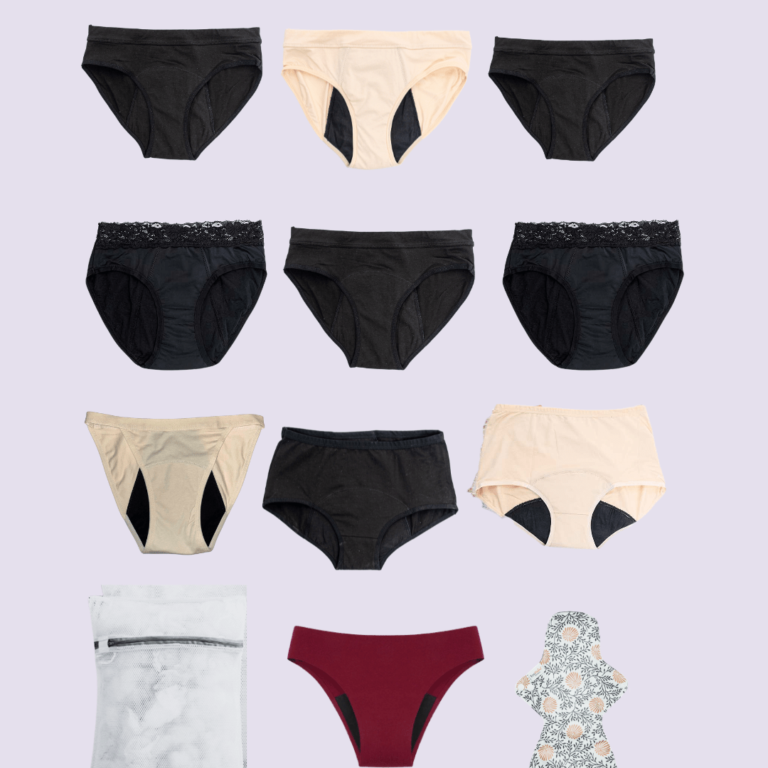 Ultimate Cycle Saver Pack |10 Pairs Period Underwear - Underwear