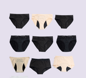Ultimate Cycle Saver Pack |10 Pairs Period Underwear - Underwear
