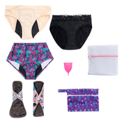 Ultimate Eco Period Bundle (with Eco Period Cup, Underwear & Pads) - Underwear