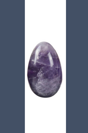 Medium-sized  Purple Yoni Egg