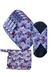 Eco Liner Pack - (5 small eco pads and wet bag) - Feminine Pads & Protectors