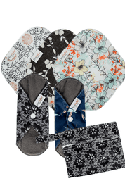 Eco Liner Pack - (5 small eco pads and wet bag) - Feminine Pads & Protectors