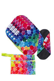 Eco Liner Pack - (5 small eco pads and wet bag) - Feminine Pads & Protectors