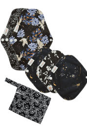 Eco Pad & Liner Pack (5 pads, wet bag) - Feminine Pads & Protectors