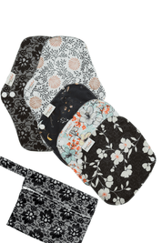 Eco Pad & Liner Pack (5 pads, wet bag) - Feminine Pads & Protectors