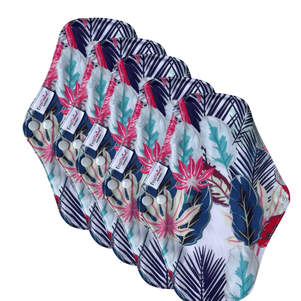 Eco Pad Regular Pack (5 Regular Eco Pads, wet bag) - Feminine Pads & Protectors