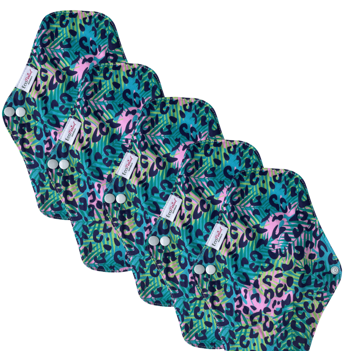 Eco Pad Regular Pack (5 Regular Eco Pads, wet bag) - Feminine Pads & Protectors