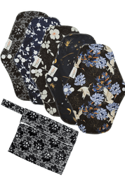 Eco Pad Regular Pack (5 Regular Eco Pads, wet bag) - Feminine Pads & Protectors