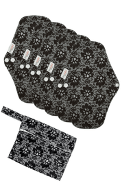 Eco Pad Regular Pack (5 Regular Eco Pads, wet bag) - Feminine Pads & Protectors