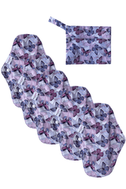 Eco Pad Regular Pack (5 Regular Eco Pads, wet bag) - Feminine Pads & Protectors