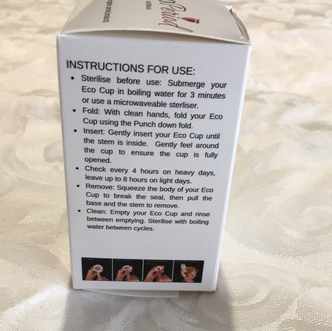 Eco Period Cup & Steriliser Bundle - Menstrual Cups
