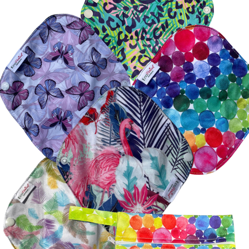 Eco Pads are Reusable Cloth Pads