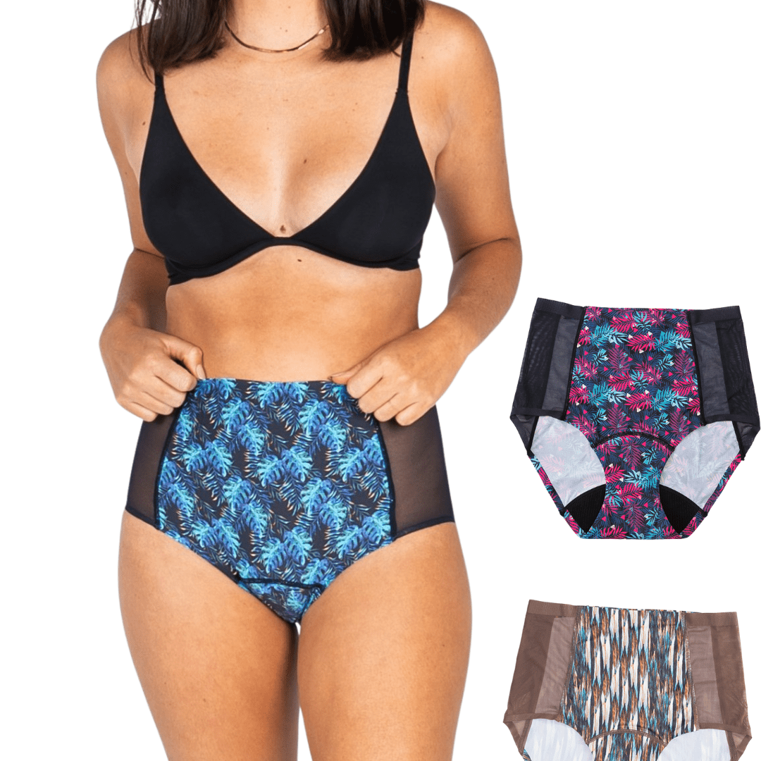 Invisi Seamless High Waist Period Underwear - Underwear