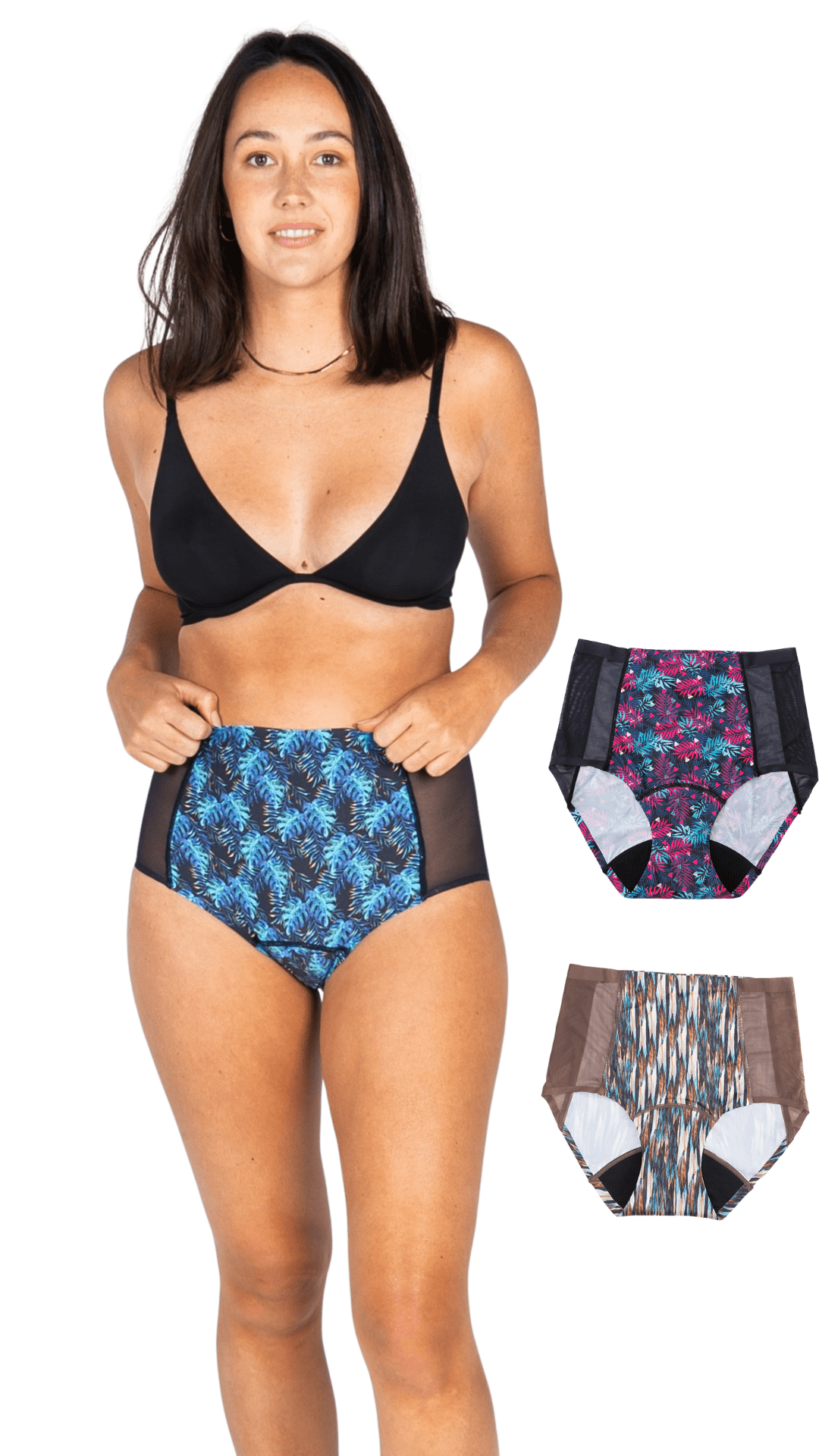 Invisi Seamless High Waist Period Underwear - Underwear